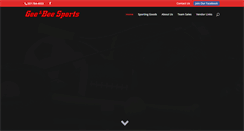 Desktop Screenshot of geeandbeesports.com